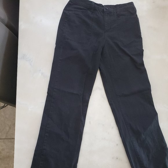 Gloria V Vanderbilt Black straight Leg pants - Picture 1 of 5